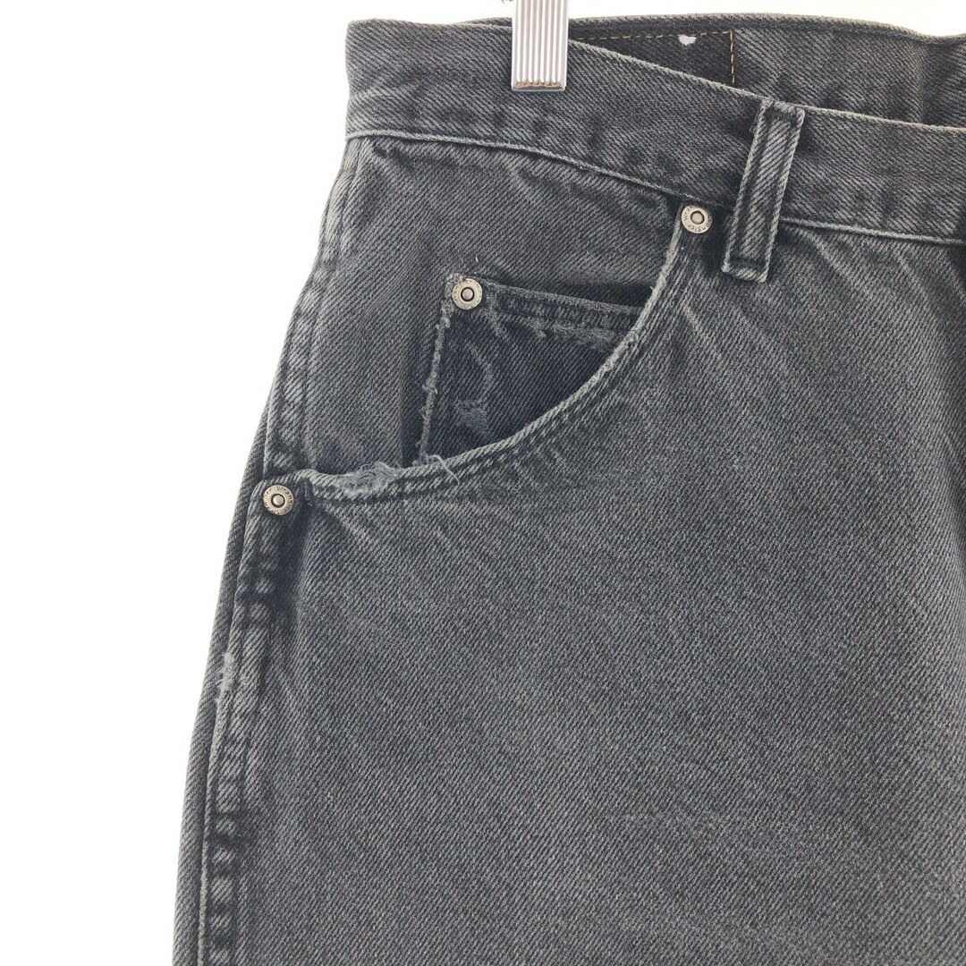 Wrangler(ラングラー)の古着 ラングラー Wrangler ブラックデニムパンツ メンズw32 /taa003618 メンズのパンツ(デニム/ジーンズ)の商品写真
