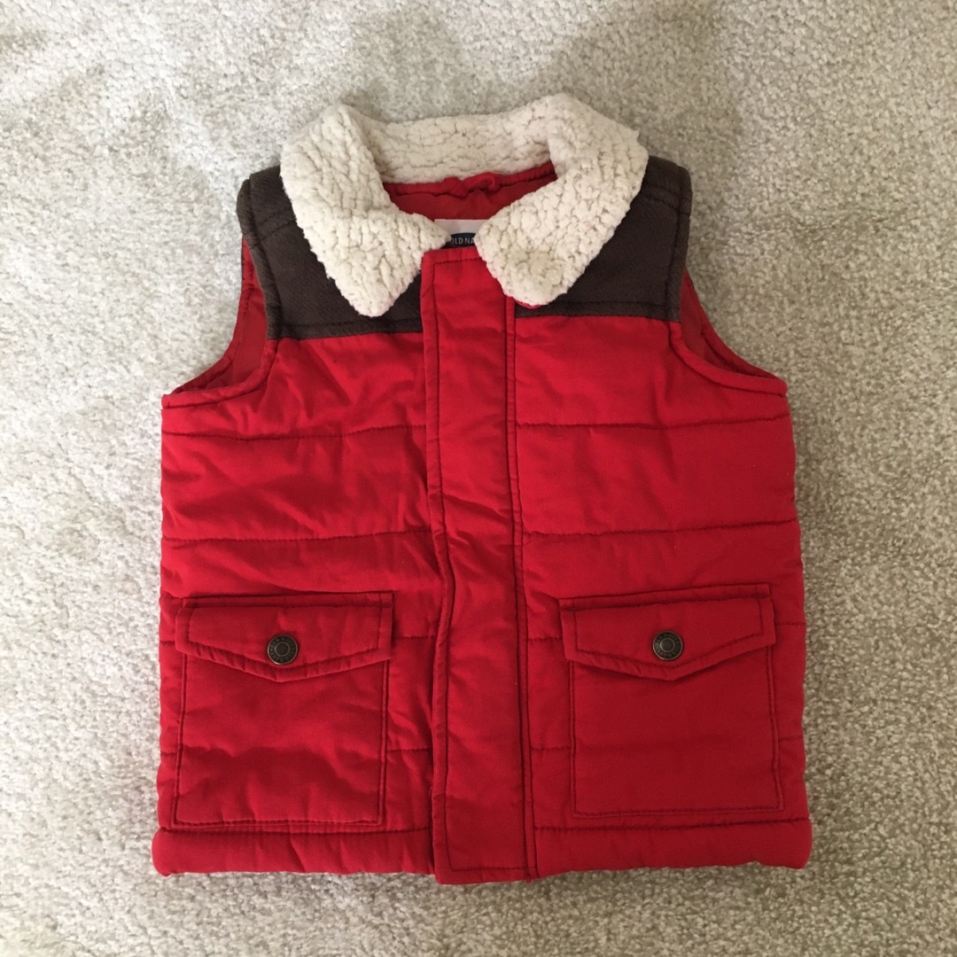 Old Navy(オールドネイビー)のオールドネイビー　ジャケットベスト　18-24M  キッズ/ベビー/マタニティのキッズ服女の子用(90cm~)(ジャケット/上着)の商品写真