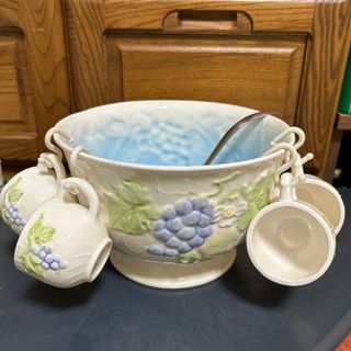 ノリタケ noritake パンチボウル カップ4客(食器)