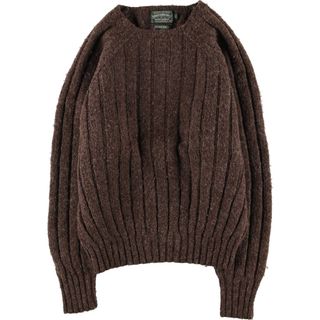 ラルフローレン(Ralph Lauren)の古着 90年代 ラルフローレン Ralph Lauren POLO COUNTRY ポロカントリー HAND KNIT ハンドニット ウールニットセーター メンズXL ヴィンテージ /eaa406394(ニット/セーター)