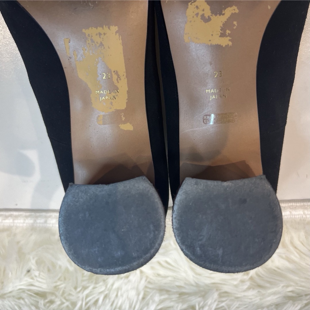 MACKINTOSH PHILOSOPHY(マッキントッシュフィロソフィー)の極美品　Mackintosh Philosophy スエード　パンプス　23cm レディースの靴/シューズ(ハイヒール/パンプス)の商品写真