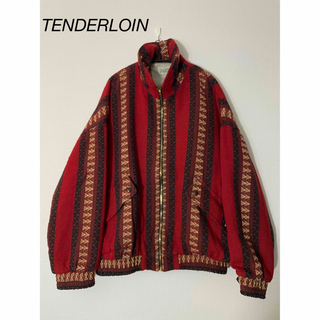 ブルゾン本店限定 TENDERLOIN テンダーロイン コーチ ジャケット 赤 L