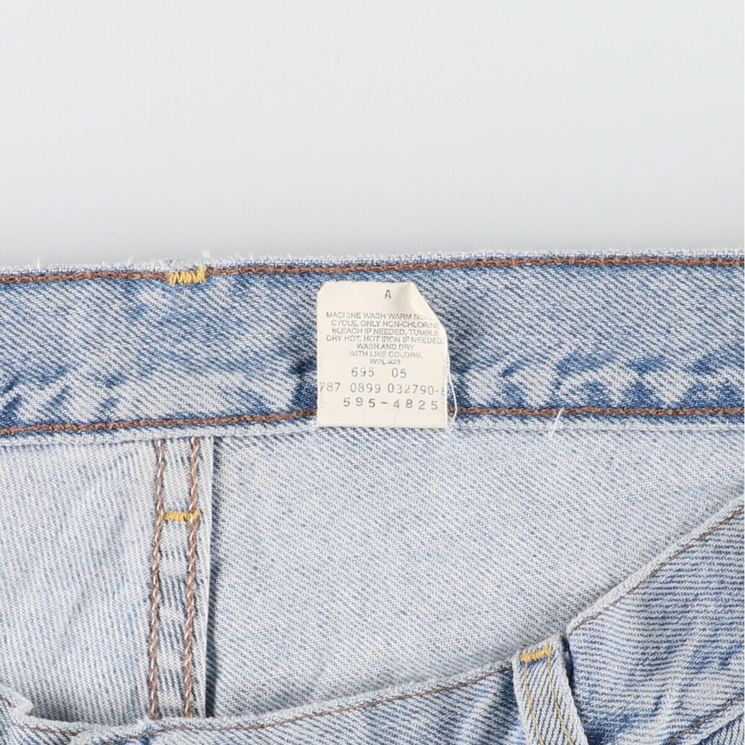 Levi's(リーバイス)の古着 90年代 リーバイス Levi's 595-4825 デニムワイドパンツ メンズw36 ヴィンテージ /eaa408223 メンズのパンツ(デニム/ジーンズ)の商品写真