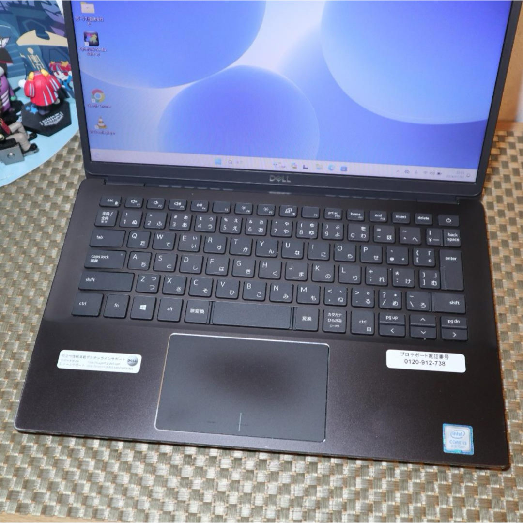 DELL(デル)の小型&軽量Win11高年式8世代Corei3＆超高速SSD/メ4G/無線 スマホ/家電/カメラのPC/タブレット(ノートPC)の商品写真