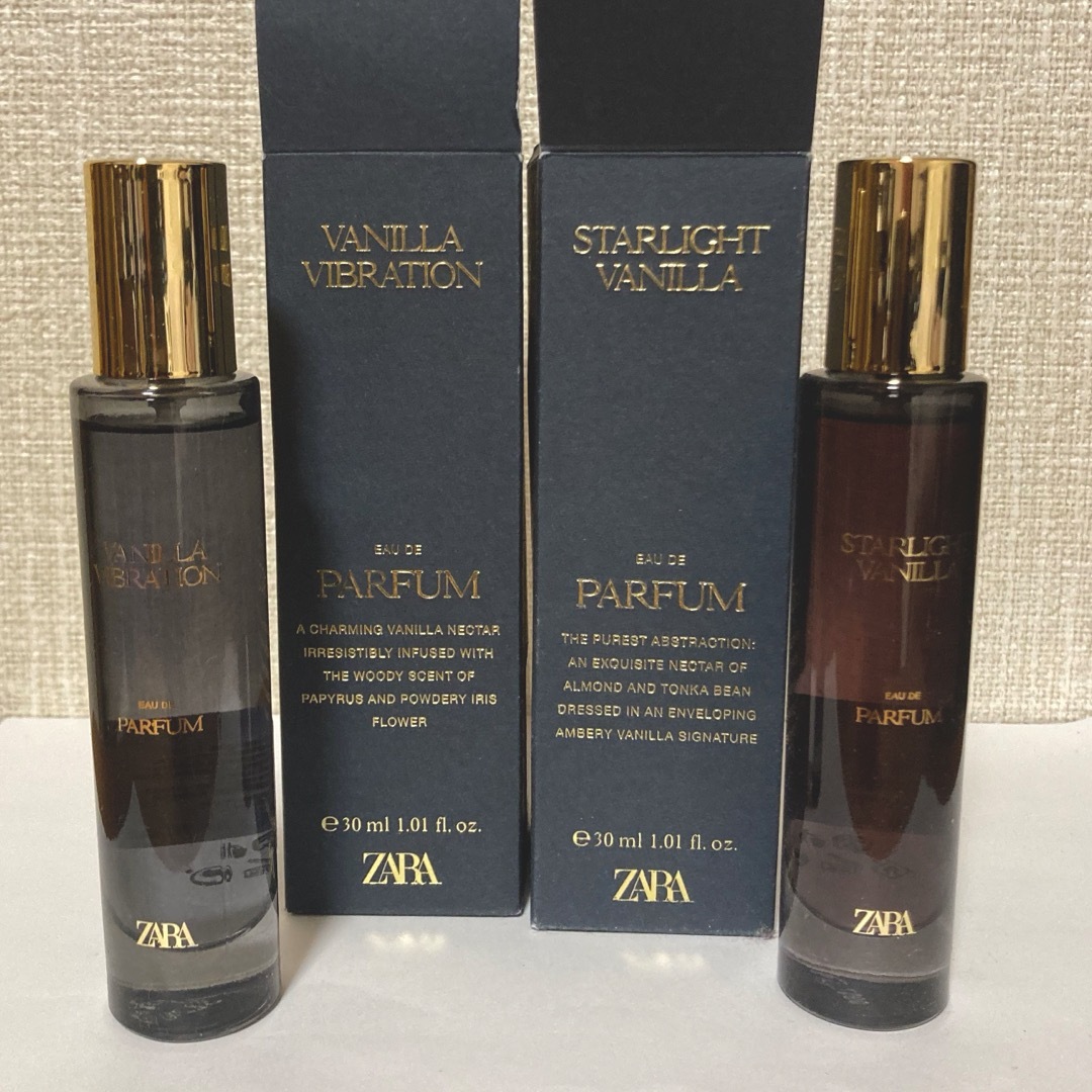 ZARA - ZARA 香水 Vanillaシリーズ2本の通販 by Mii's shop ZARA - ZARA 香水 Vanillaシリーズ2本の通販 by Mii's shop