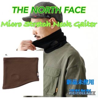 ザノースフェイス(THE NORTH FACE)のノースフェイス ネックウォーマー スレートブラウン 新品 タグ付き(ネックウォーマー)