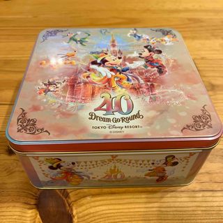 ディズニー(Disney)のディズニー　40周年　缶のみ(小物入れ)