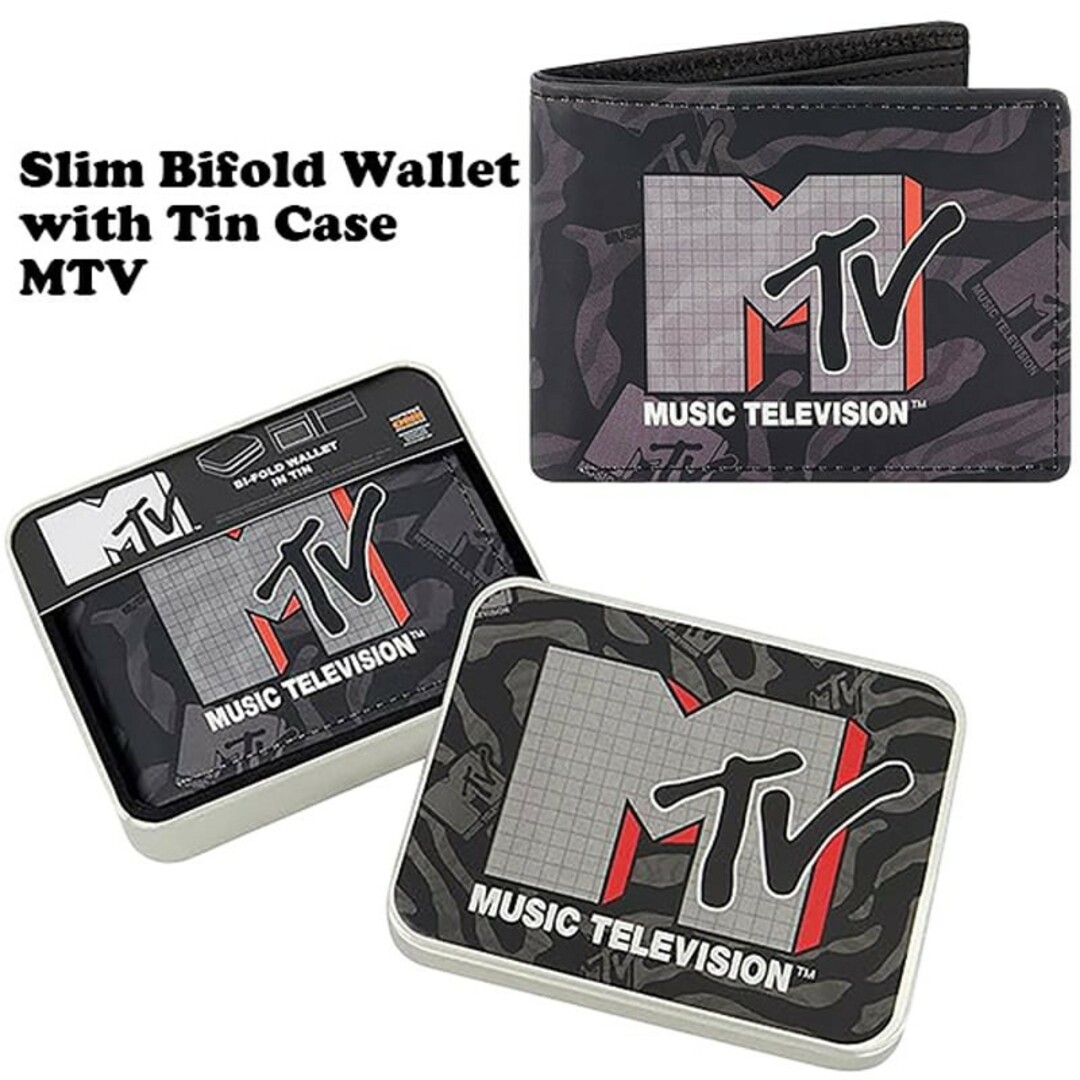 BIFOLD ウォレット in ティンケース MTV メンズのファッション小物(折り財布)の商品写真