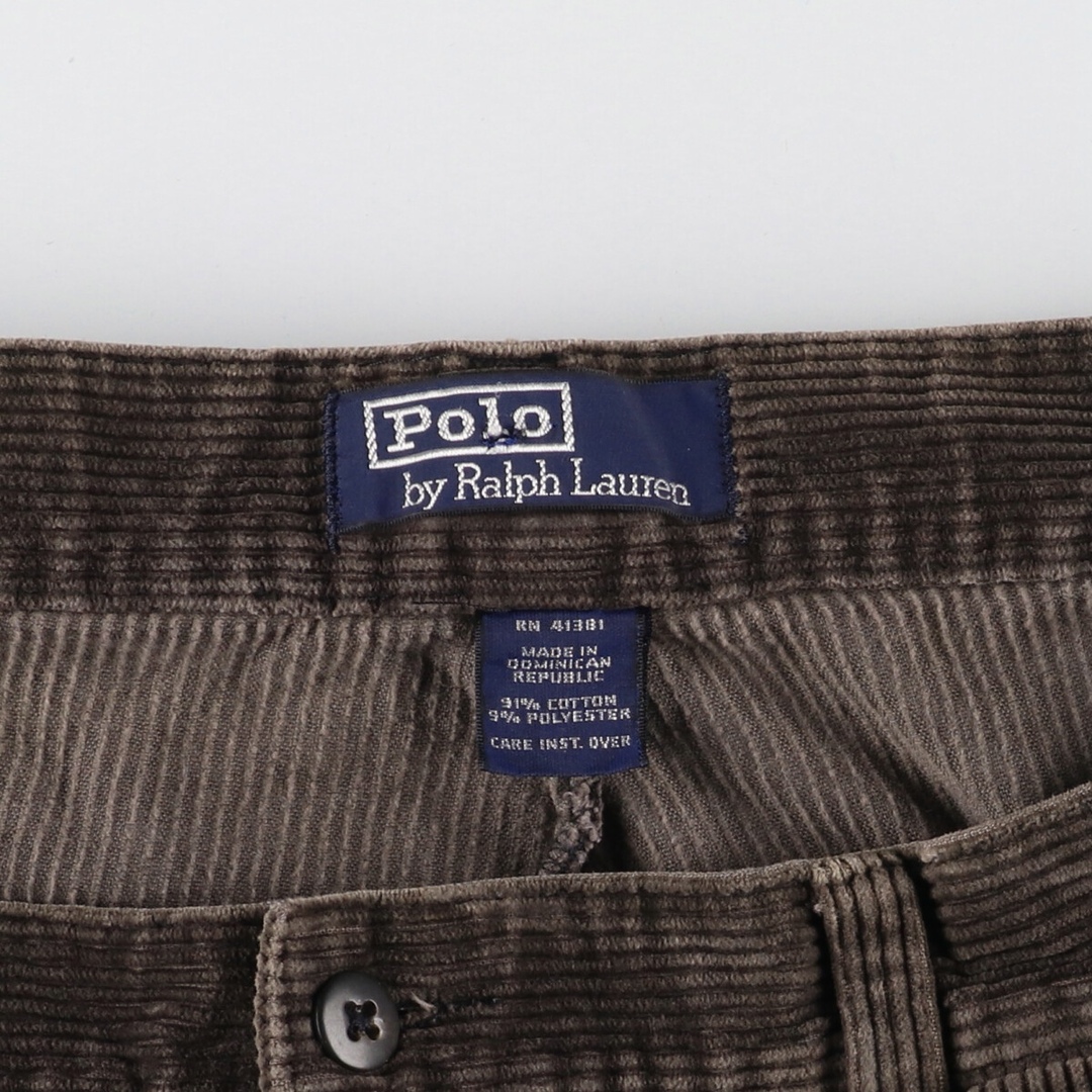 Ralph Lauren(ラルフローレン)の古着 ラルフローレン Ralph Lauren POLO by Ralph Lauren ツータック コーデュロイパンツ メンズw38 /eaa408211 メンズのパンツ(その他)の商品写真