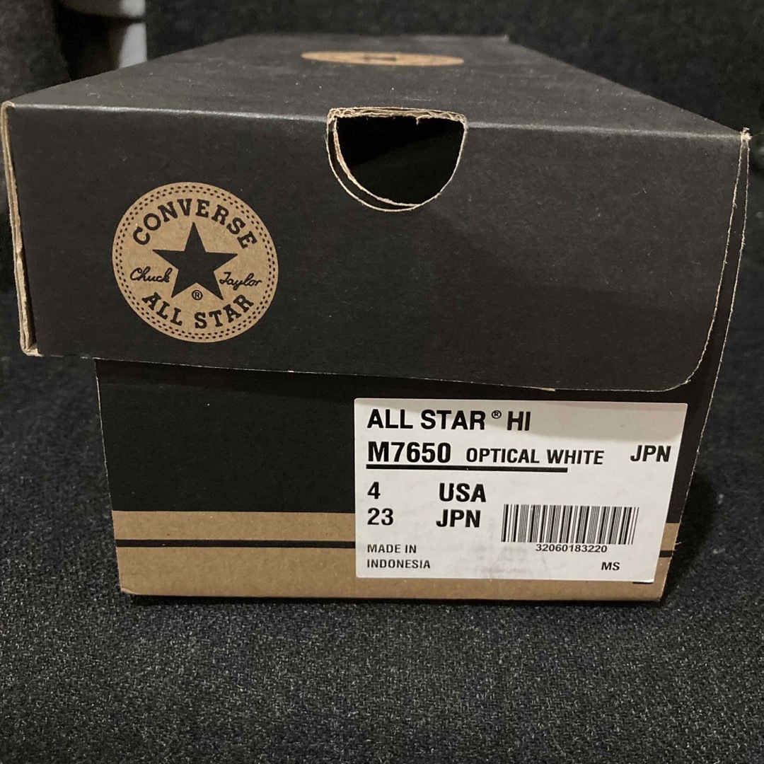 ALL STAR（CONVERSE）(オールスター)のCONVERSE ALL STAR HI ハイカット M7650 23cm レディースの靴/シューズ(スニーカー)の商品写真