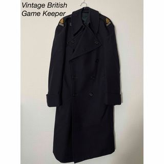 VINTAGE - vintage super long design leather coatの通販 by ...