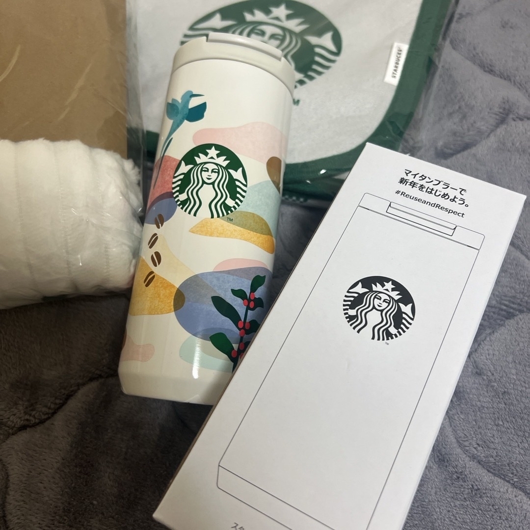 Starbucks Coffee(スターバックスコーヒー)のstarbucks 福袋 2024 グッズ インテリア/住まい/日用品のキッチン/食器(タンブラー)の商品写真