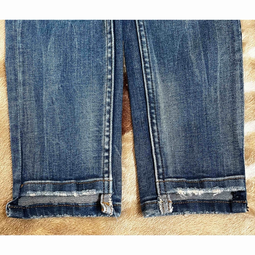 ZARA ダメージジーンズ レディースのパンツ(デニム/ジーンズ)の商品写真