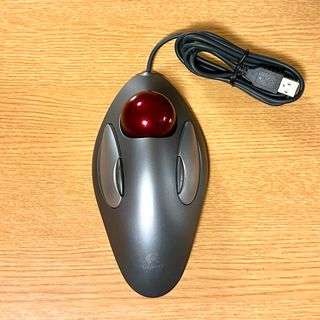 ロジクール(Logicool)のロジクール トラックマンマーブル トラックボール T-BC21 tm-150n(PC周辺機器)