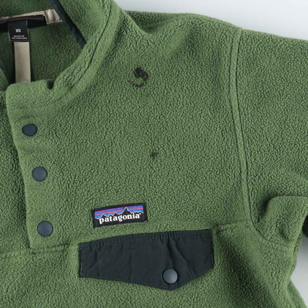 patagonia(パタゴニア)の古着 00年代 パタゴニア Patagonia SYNCHILLA シンチラ スナップT フリースプルオーバー レディースXS /eaa407872 レディースのジャケット/アウター(その他)の商品写真