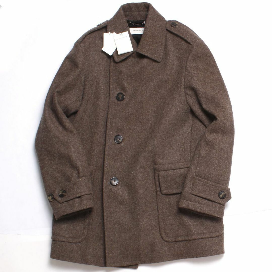 メンズ新品 DRIES VAN NOTEN LODEN STEINER コート 48