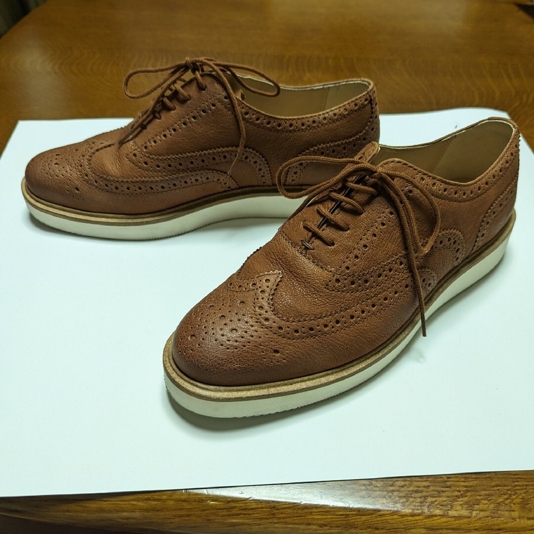 Clarks(クラークス)のBaille Brogue / バリーブローグ（タンレザー） レディースの靴/シューズ(ローファー/革靴)の商品写真