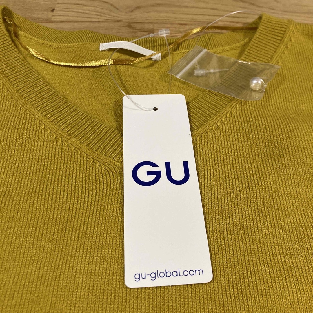 GU(ジーユー)のジーユー　GU ニットワンピース レディースのワンピース(その他)の商品写真