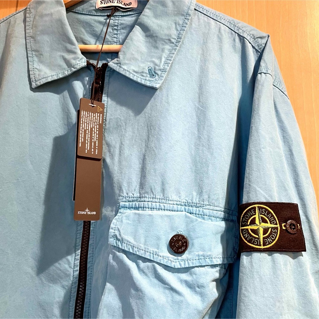 新品タグ付き stone island ストーンアイランド シャツジャケット