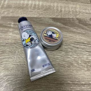 ロクシタン(L'OCCITANE)のSNOOPYシアハンドクリーム　シアバター(ハンドクリーム)