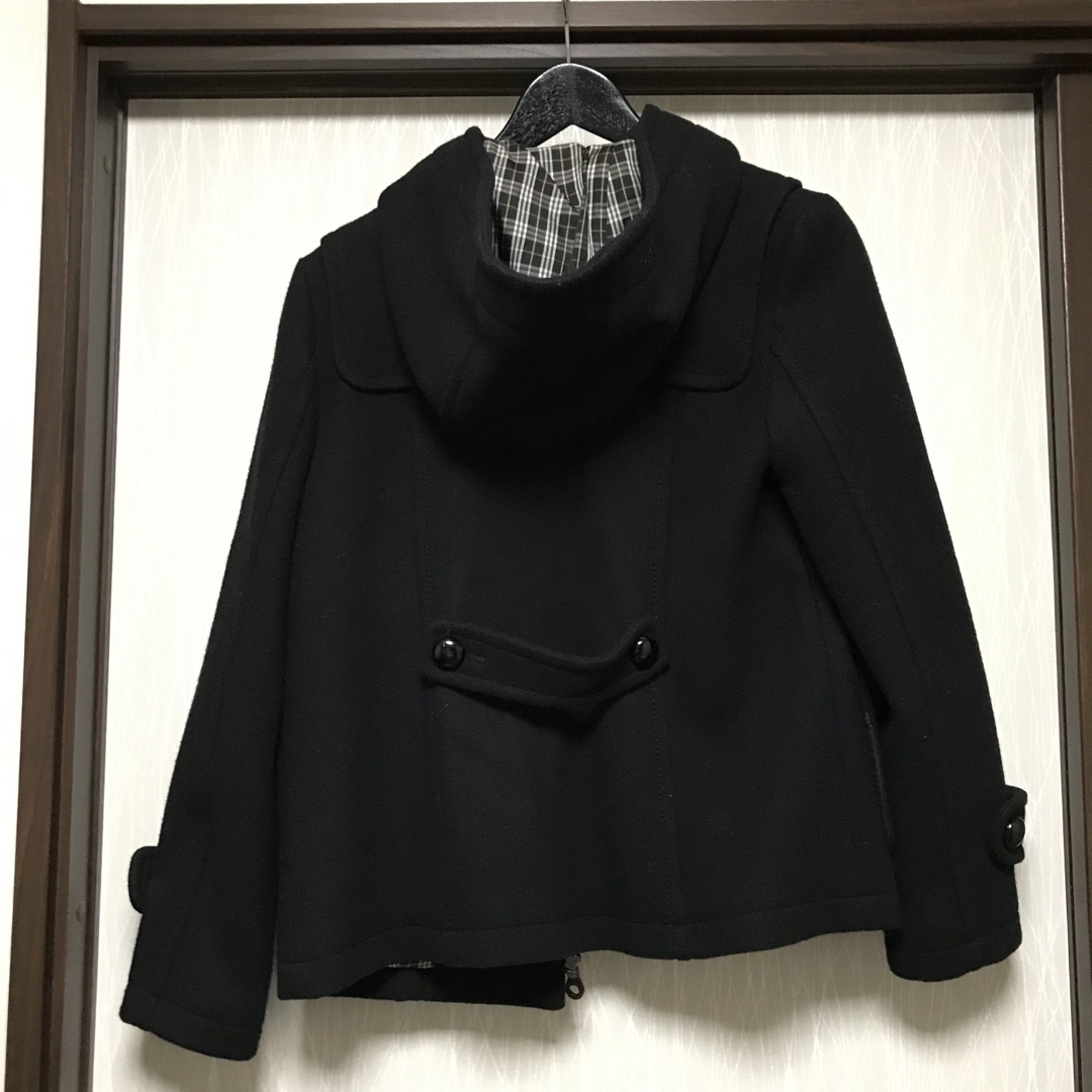 バーバリーブルーレーベル】ダッフルコート ノバチェック バーバリーブルーレーベル】ダッフルコート ノバチェック