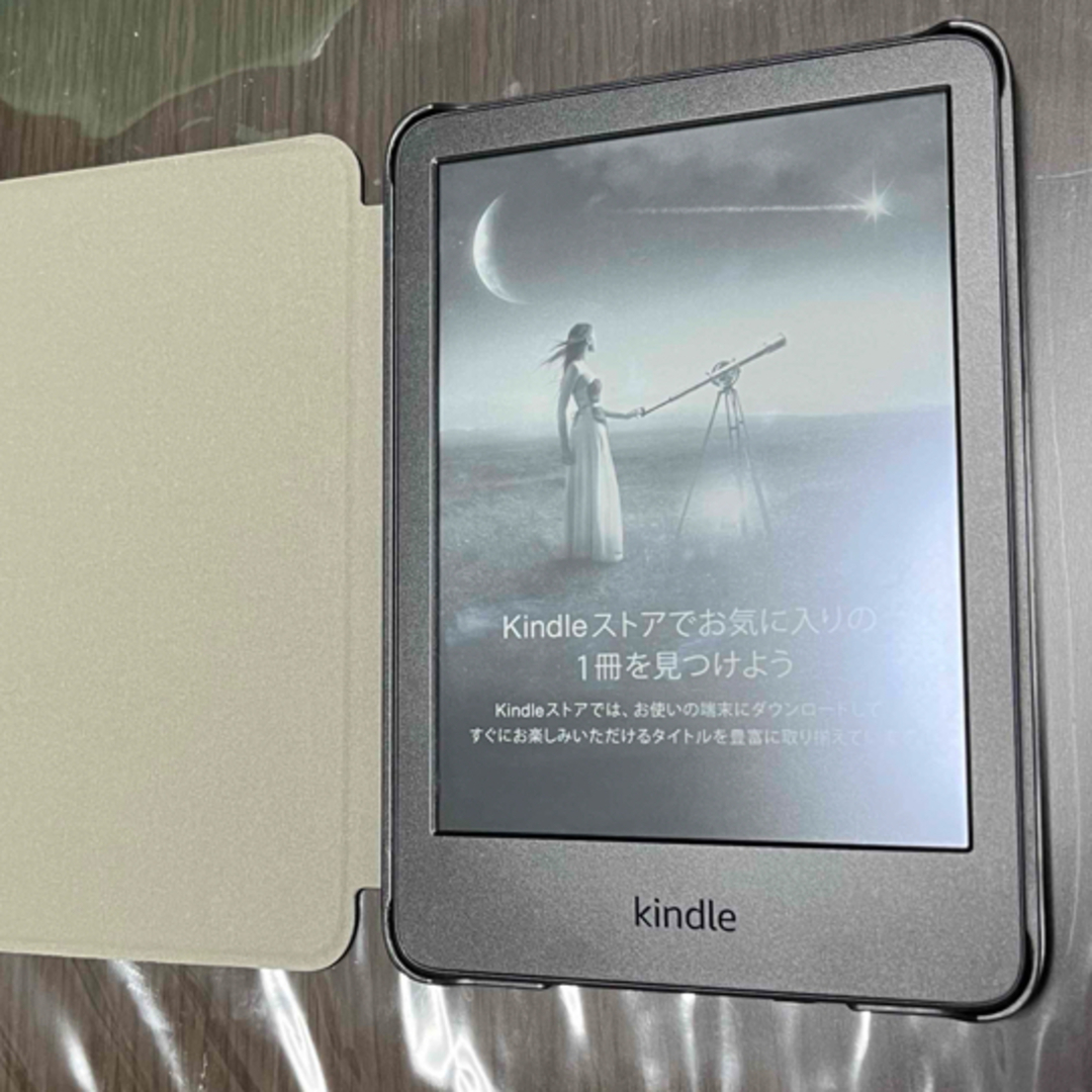 Kindle (16GB) 6インチ　電子書籍リーダー　11世代　カバー付き16GB