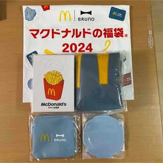 マクドナルド(マクドナルド)のマクドナルド　2024 福袋　マック　チケット以外の全て　ブルーノ(ノベルティグッズ)