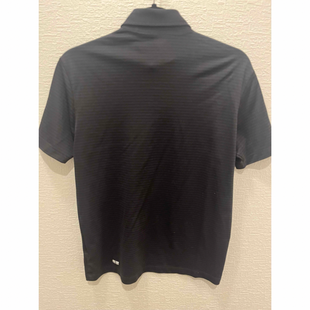 UNIQLO(ユニクロ)のユニクロ ポロシャツ ブラック 黒 半袖 M メンズのトップス(ポロシャツ)の商品写真