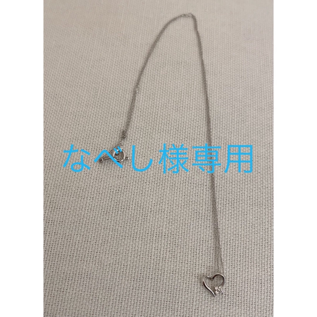kumikyoku（組曲）(クミキョク)の組曲のK10WGにダイヤのお花がついたネックレス レディースのアクセサリー(ネックレス)の商品写真