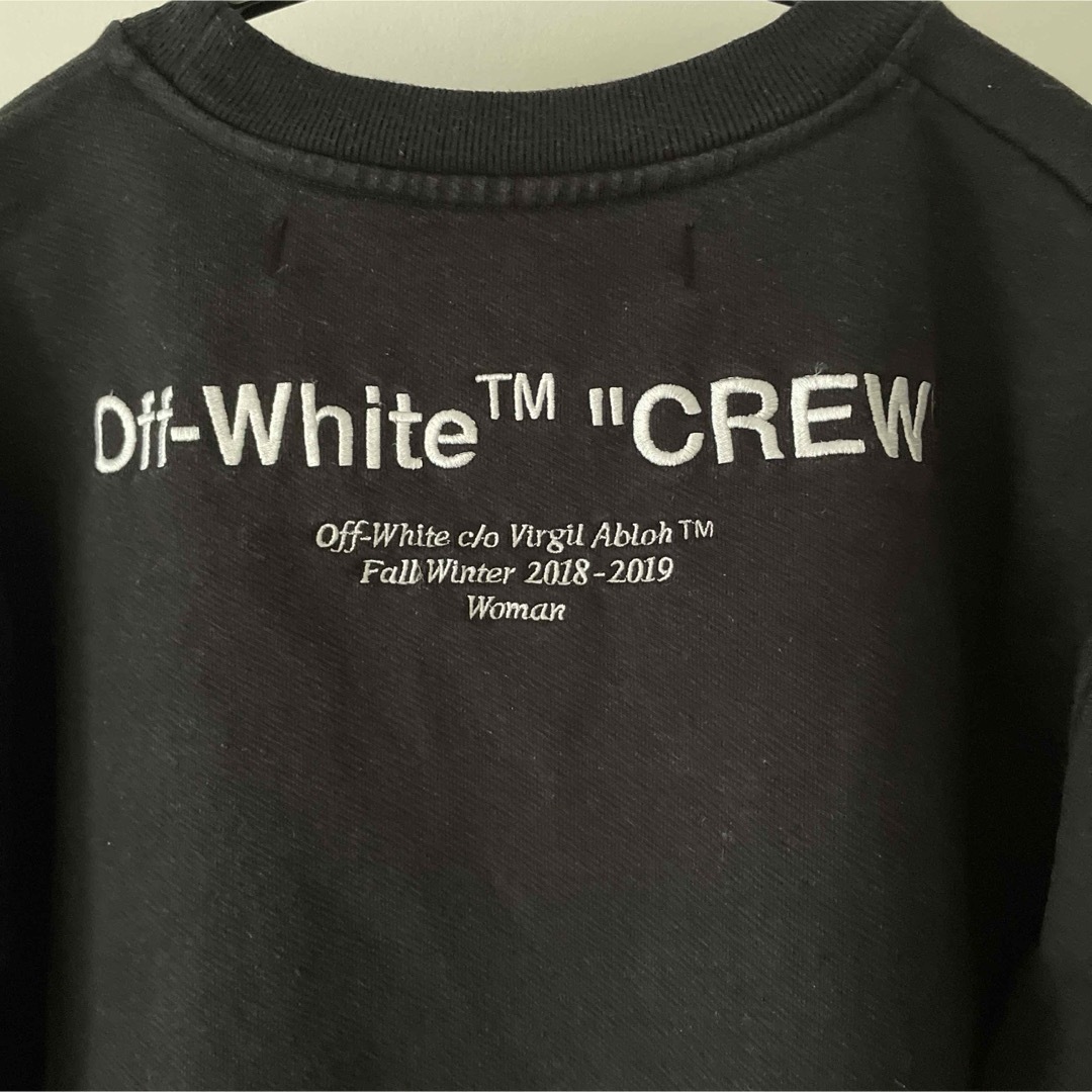 OFF-WHITE(オフホワイト)のoff-white スウェット　トレーナー レディースのトップス(トレーナー/スウェット)の商品写真