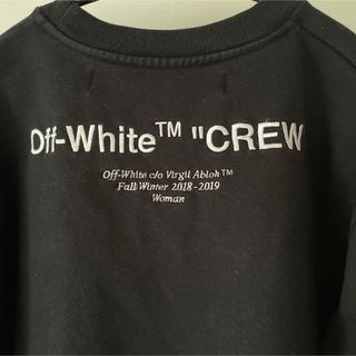 オフホワイト(OFF-WHITE)のoff-white スウェット　トレーナー(トレーナー/スウェット)