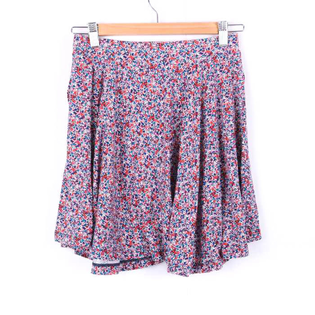 UNIQLO(ユニクロ)のユニクロ フレアスカート 花柄 レディース Mサイズ ピンク UNIQLO レディースのスカート(その他)の商品写真