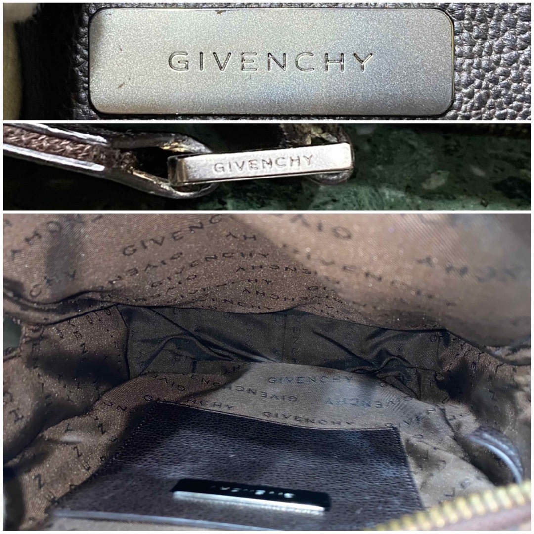 GIVENCHY - 希少モデル GIVENCHY キャンバス×レザー ショルダー GIVENCHY - 希少モデル GIVENCHY キャンバス×レザー ショルダー