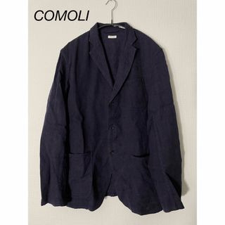 専用　comoli 23ss ウール2B ジャケット　navy サイズ3