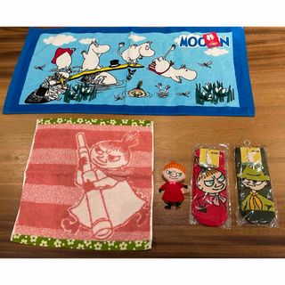 ムーミン(MOOMIN)の【新品】ムーミン　ミー　スナフキン　セット販売　タオル　ソックス　人形(タオル)