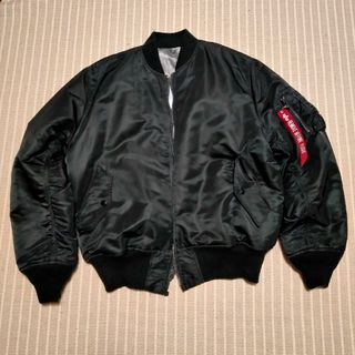 アルファインダストリーズ(ALPHA INDUSTRIES)のALPHA INDUSTRIES リバーシブルMA-1ジャケット(フライトジャケット)