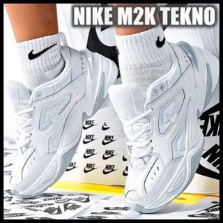 ナイキ(NIKE)の[ナイキ] M2K テクノ [M2K TEKNO] ホワイト/ピュアプラチナム(スニーカー)