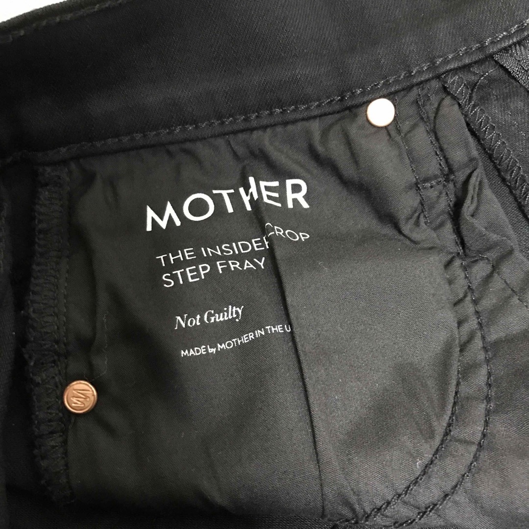 mother(マザー)のMOTHER マザー insider crop step fray 24  レディースのパンツ(デニム/ジーンズ)の商品写真