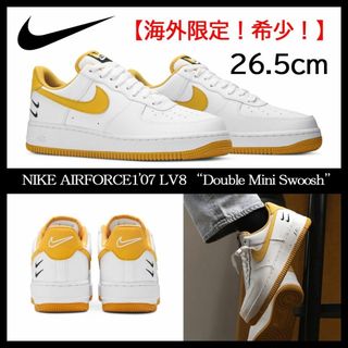 ナイキ(NIKE)の【新品】26.5cm【日本未発売】エアフォース1 ロー “ダブルミニスウッシュ”(スニーカー)