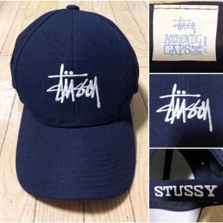 STUSSY(キャップ ・ ブルー・ネイビー/青色系)のフリマ STUSSY(キャップ ・ ブルー・ネイビー/青色系)のフリマ