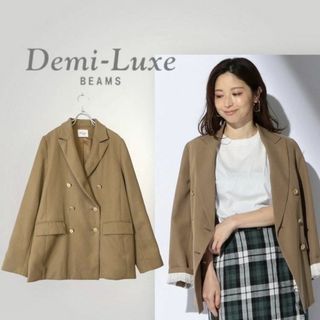 Demi-Luxe BEAMS - [良品］Demi-Luxe BEAMS 金ボタン ダブルジャケット