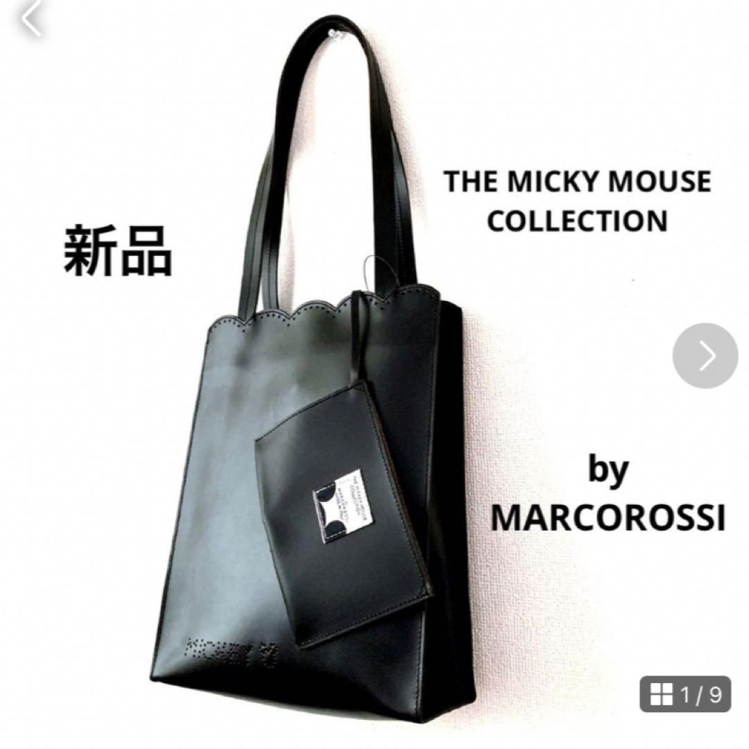 ミッキーマウス(ミッキーマウス)のMARCOROSSI MICKYMOUSE COLLECTION トートバッグ レディースのバッグ(トートバッグ)の商品写真