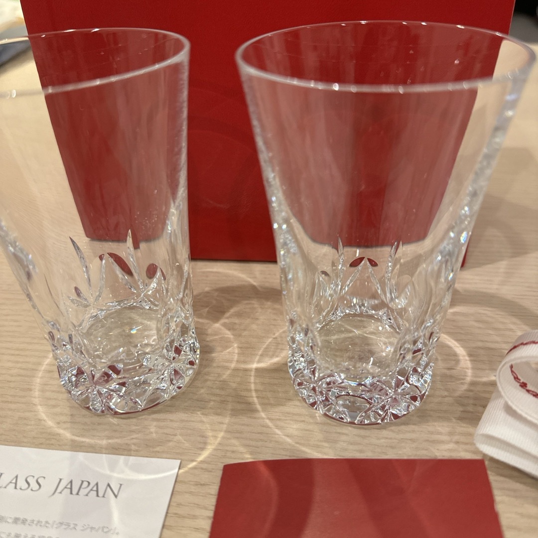 Baccarat - 新品バカラ ペアグラス グラスジャパン 2客の通販 by べて