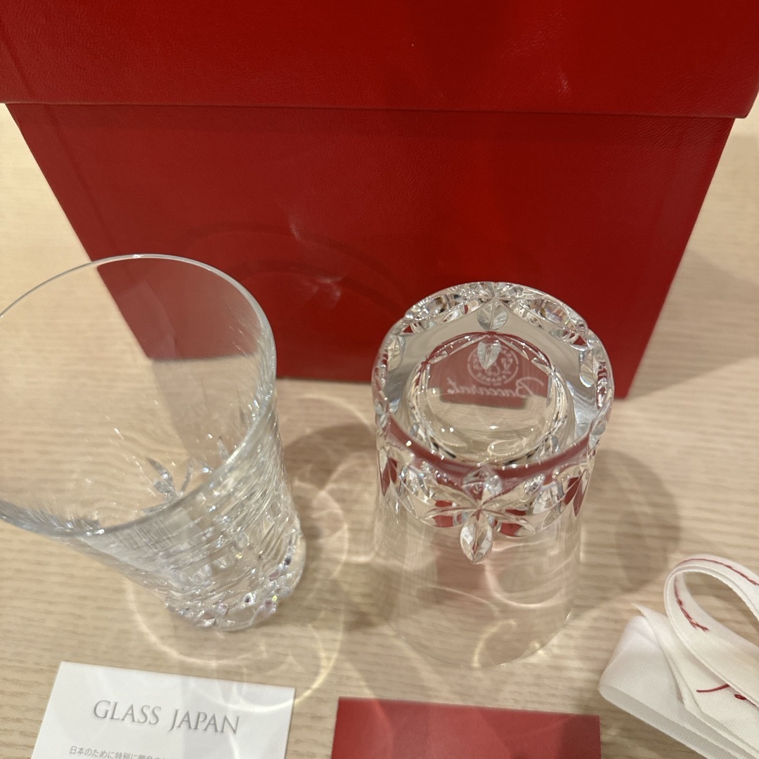 Baccarat - 新品バカラ ペアグラス グラスジャパン 2客の通販 by べて