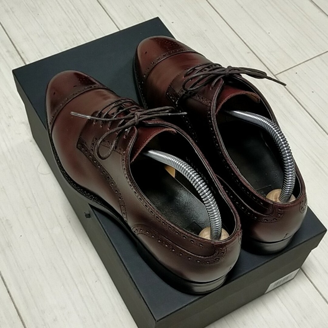 SANYO YAMACHO(サンヨウヤマチョウ)の三陽山長 寿伍郎 R2010 ダービーシューズ US7.0 25.0cm メンズの靴/シューズ(ドレス/ビジネス)の商品写真