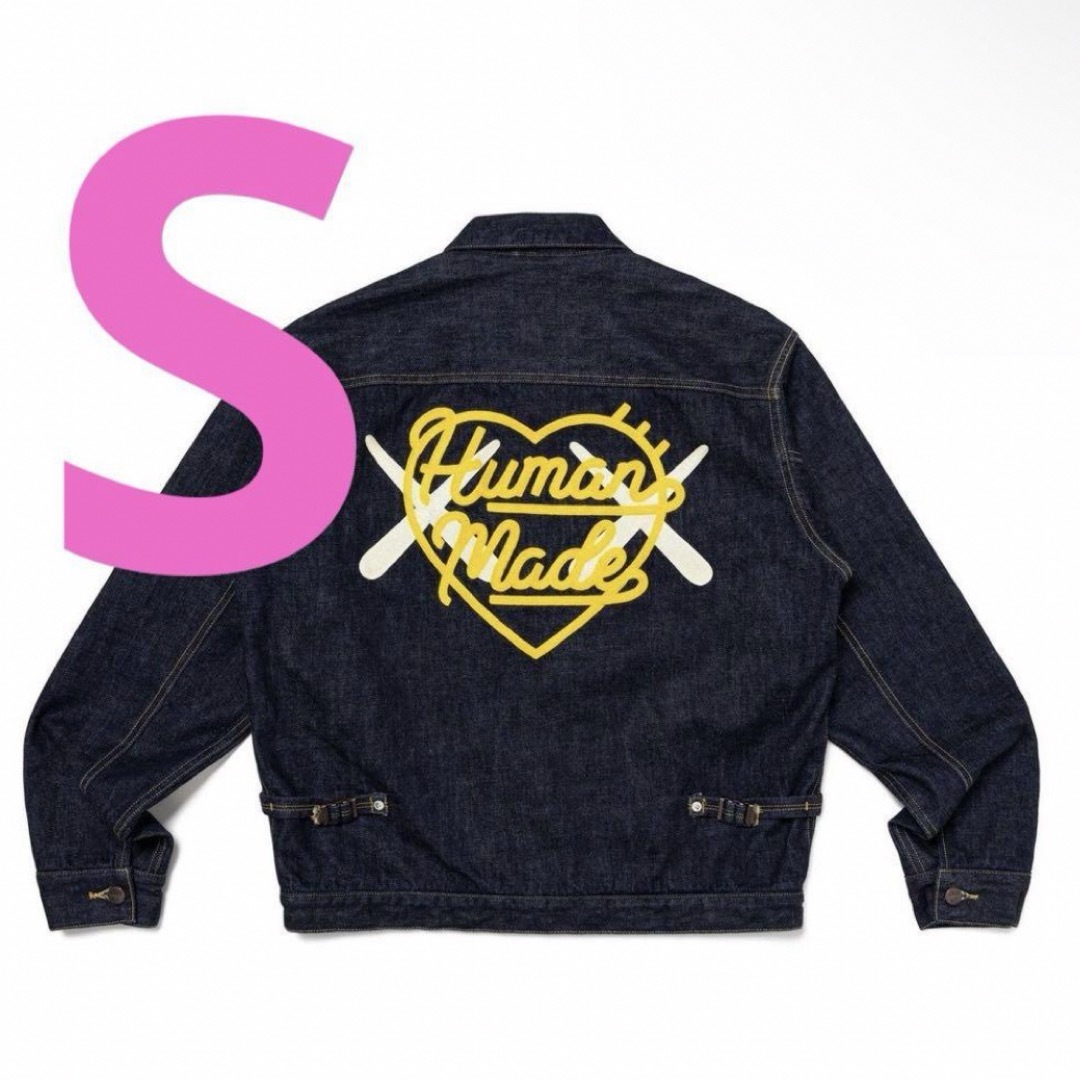 HUMAN MADE(ヒューマンメイド)のHUMAN MADE x KAWS Denim Work Jacket メンズのジャケット/アウター(Gジャン/デニムジャケット)の商品写真