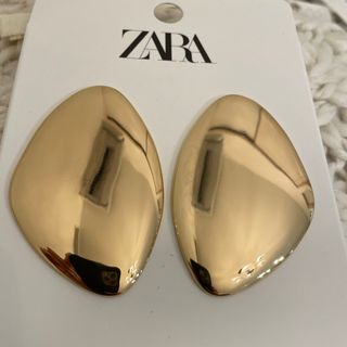 ザラ(ZARA)のZARAの大ぶりゴールドピアス(ピアス)