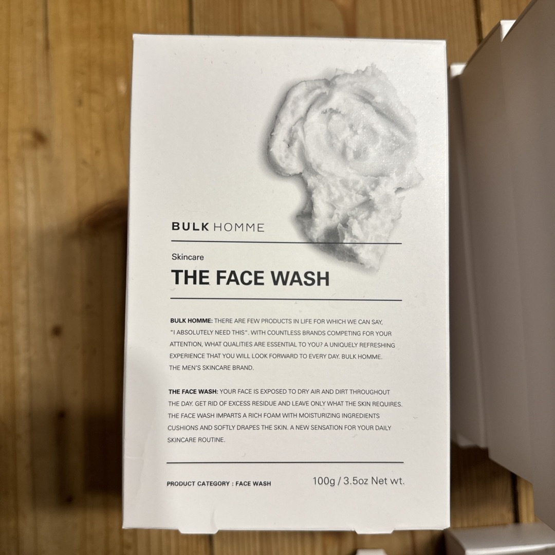 BULK HOMME(バルクオム)のバルクオム THE FACE WASH(洗顔料) 2個セット コスメ/美容のスキンケア/基礎化粧品(洗顔料)の商品写真