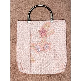 着物リメイク ハンドメイド 手提げバック 手提げカバン ちりめん(バッグ)