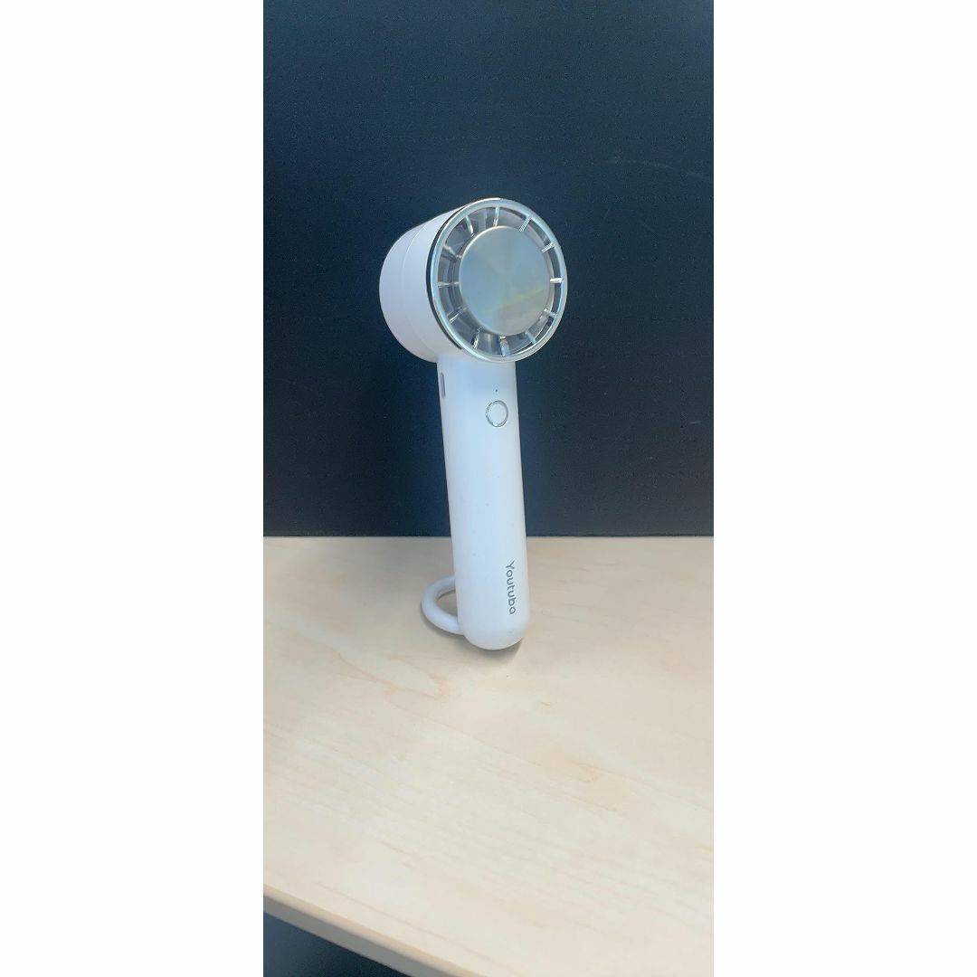 マルチクールハンディファン - USB充電式携帯冷却扇風機 スマホ/家電/カメラの冷暖房/空調(扇風機)の商品写真